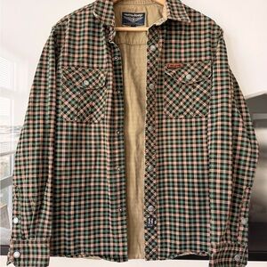 Heftig JEEP Men's Plaid Jacket